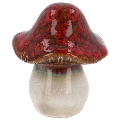 Magical Mushroom Glazed Large Red